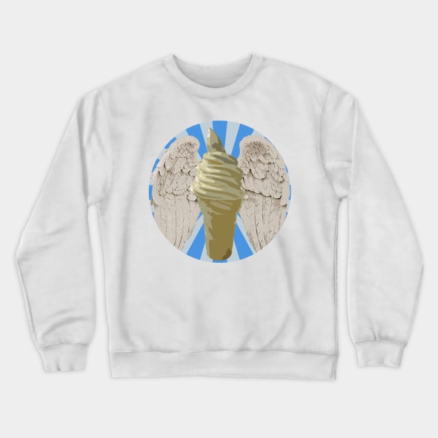 Delicious Pineapple soft serve Crewneck Sweatshirt by FamilyThemeParkShirts